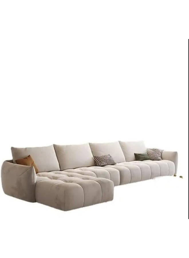 Generic Modern Design Velvet Sofa Set Minimalist Luxury Modular Living Room Couch (Right)  - Image 3
