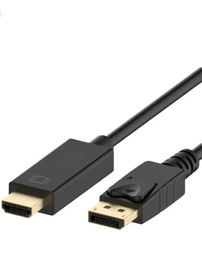 Taimi DP to HDMI 4K HD Cable 5MTR Black - Image 1