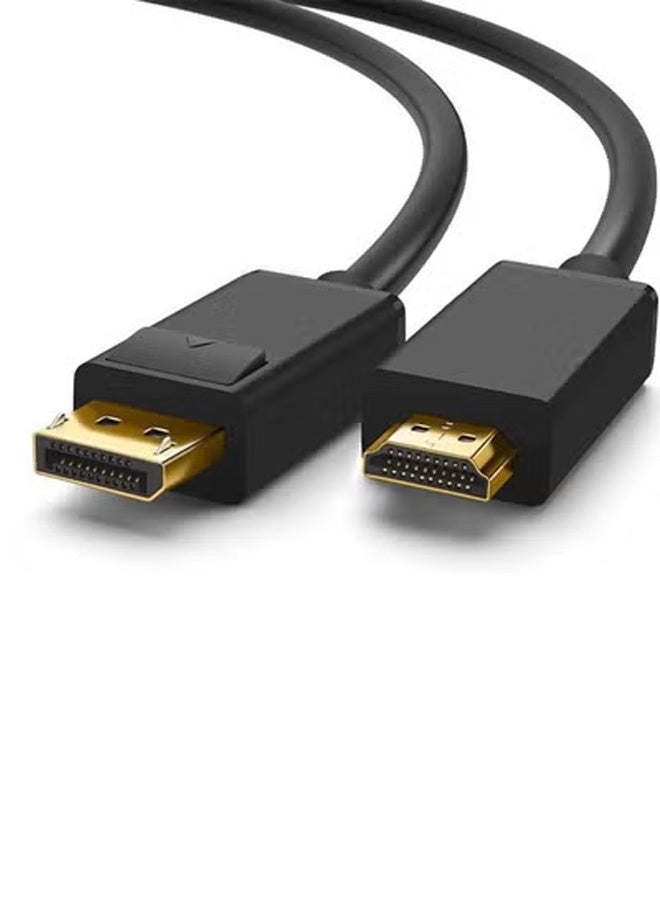 Taimi DP to HDMI 4K HD Cable 5MTR Black - Image 2