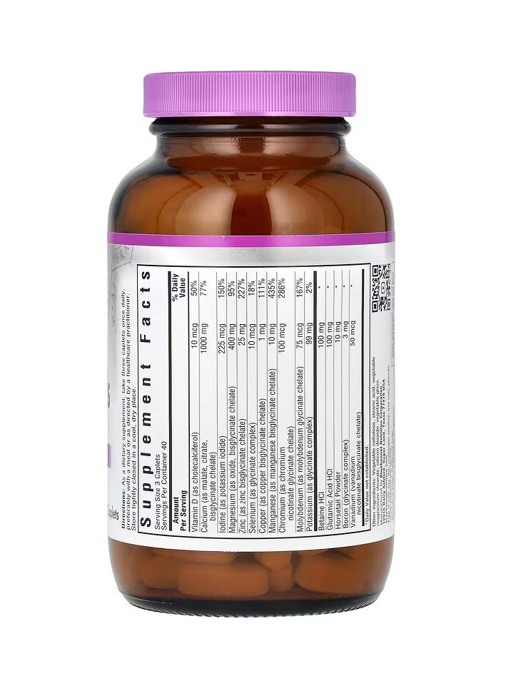 بلوبونيت نيوترشن مكمل غذائي متعدد المعادن ذو فعالية عالية - 120 كبسولة - Image 2