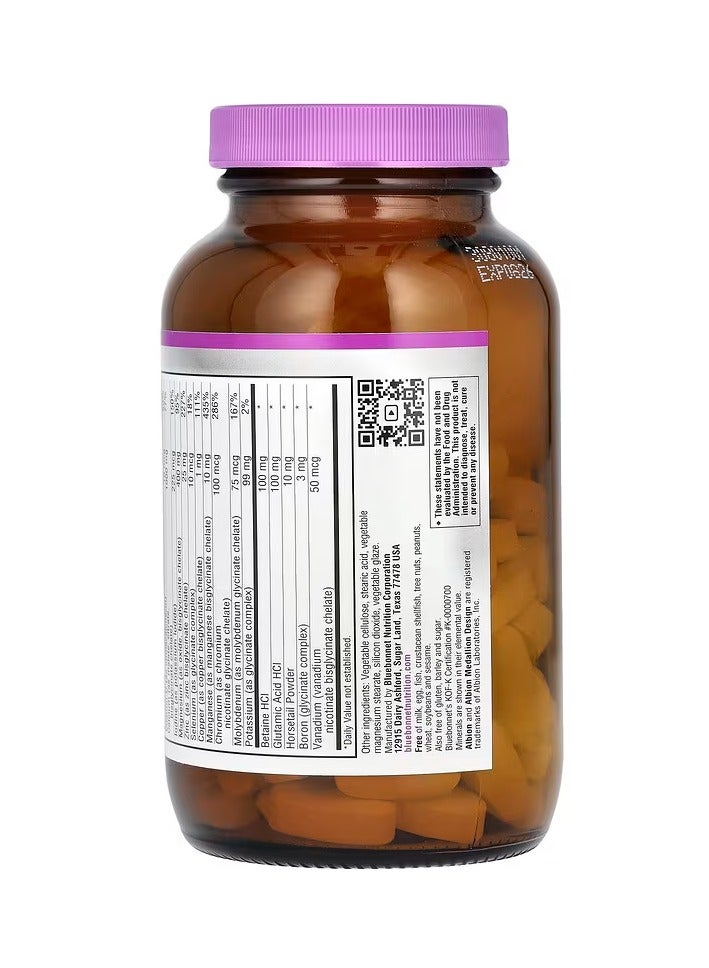 بلوبونيت نيوترشن مكمل غذائي متعدد المعادن ذو فعالية عالية - 120 كبسولة - Image 3