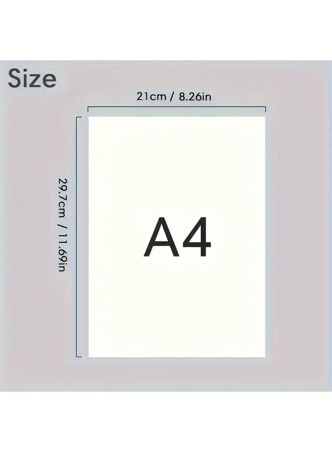 A4 Handwriting Practice Book For Adults Cursive Print Tracing Workbook 1pc - Image 3