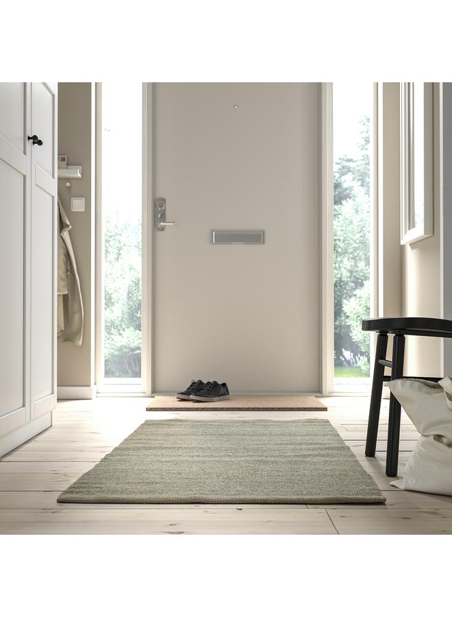 Zaboon Rug, flatwoven, grey, 80x150 cm - Image 5