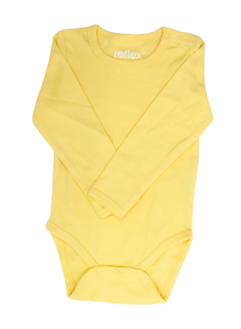 REFLEX 100% Super Soft Cotton, Full Sleeves Romper/Bodysuit, for New Born 12-18 Months 
