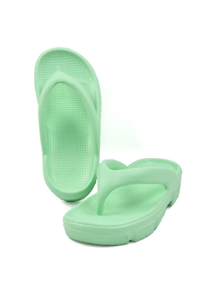 Generic - Women's Rubber Flip Flops mint 2024 - Image 1