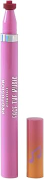 Profusion Cosmetics بروفيوجن كوزمتيكس إنه شعور طابع الوجه الموسيقي طويل الأمد وصيغة سريعة الجفاف طابع ملون بأسلوب النجوم والقلوب والملاحظات الموسيقية لمظهر جذاب - Image 1