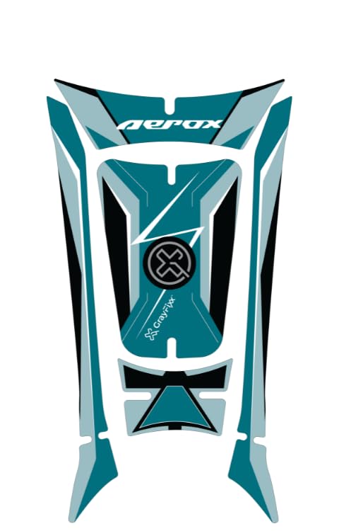 Grayfixx Aerox 155 Tank Pad | Premium Gel Tank Pad, Sleek, Durable Design, Pack of 1 - Image 4