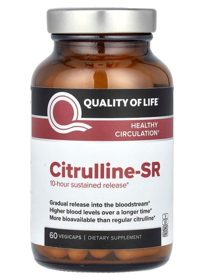Quality of Life Citrulline-DR 60 Vegicaps 