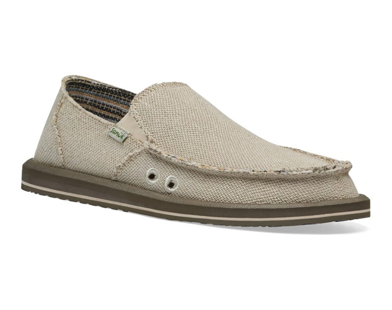 Sanuk Hemp - Men Loafers, Natural, 8 - Image 2