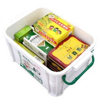 Gikvni Standard 2 Layer with 6 Compartments Emergency First Aid Box with Detachable Tray and Lid, Multicolour, Standard - Image 4