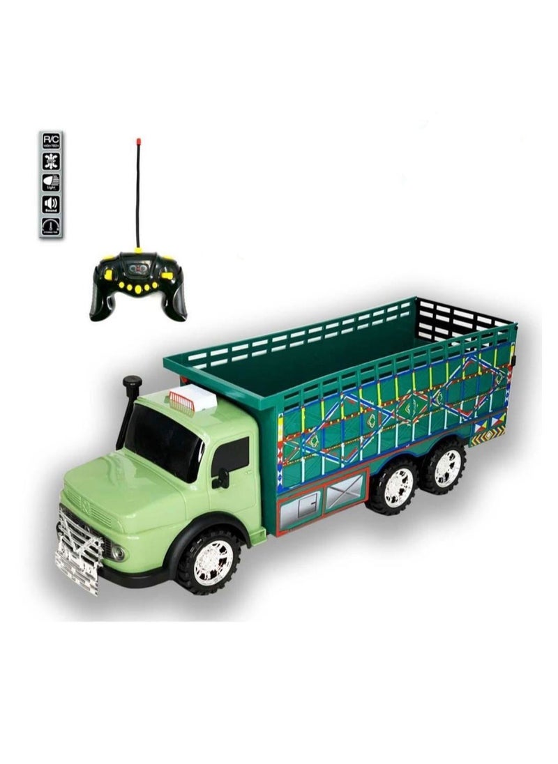 Rally - Mercedes Lorry Truck Play with a miniature transport truck that simulates real trucks, allowing them to play with imagination and play the role of drivers and transport goods. - Image 1