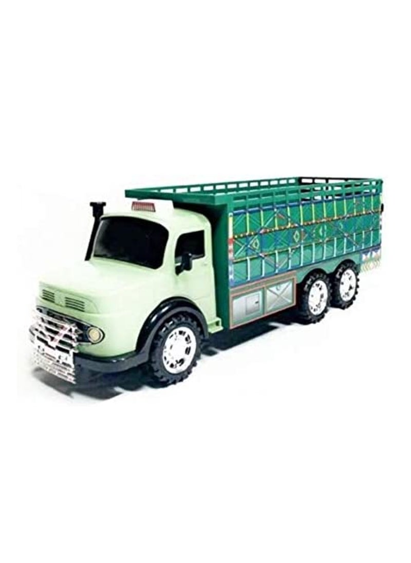 Rally - Mercedes Lorry Truck Play with a miniature transport truck that simulates real trucks, allowing them to play with imagination and play the role of drivers and transport goods. - Image 1