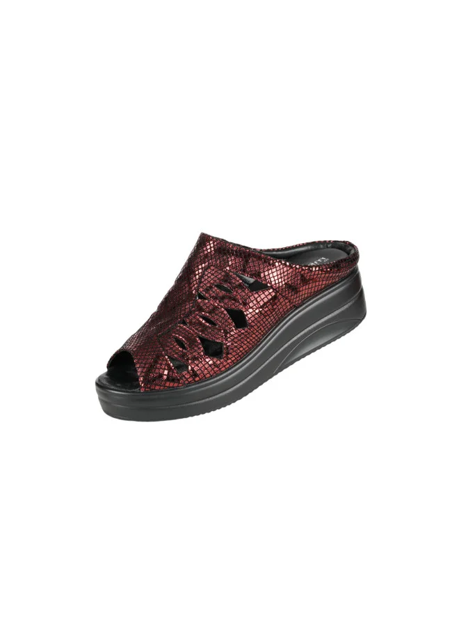 ميشيل مورجان 092-2865 Michelle Morgan Ladies Casual Sandals 2513-20 Maroon