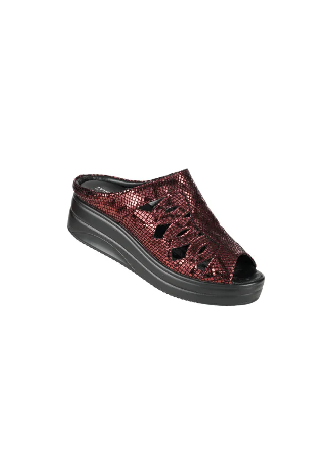 ميشيل مورجان 092-2865 Michelle Morgan Ladies Casual Sandals 2513-20 Maroon