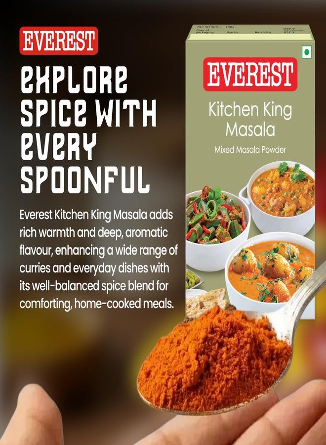 Everest Kitchen King Masala 100g / 3.50 oz (Pack of 3) - Image 3