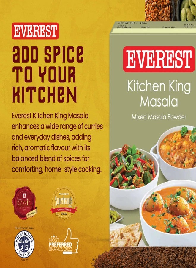 Everest Kitchen King Masala 100g / 3.50 oz (Pack of 3) - Image 2