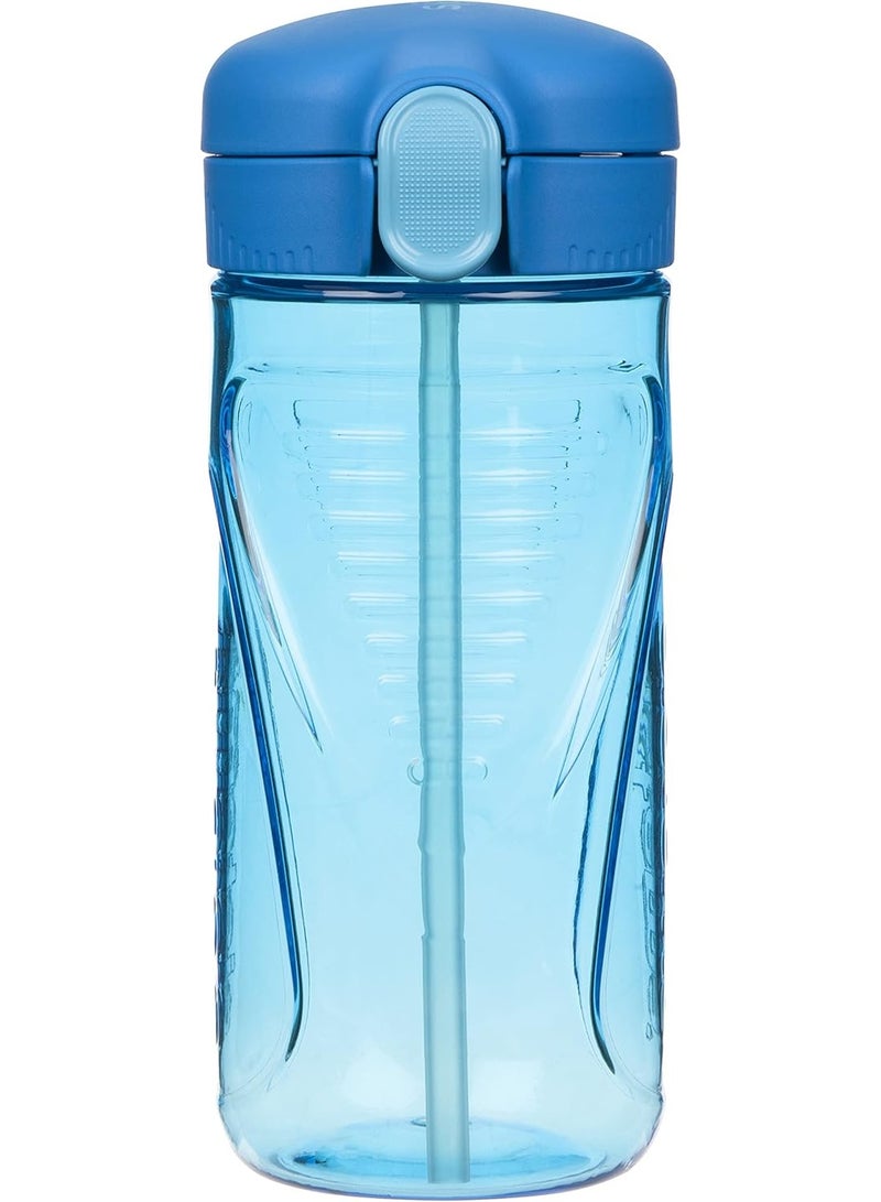 سيستيما Sistema Hydrate Quick Flip Water Bottle 800 ml BPA Free Water Bottle with Straw - No:00630  - Image 2