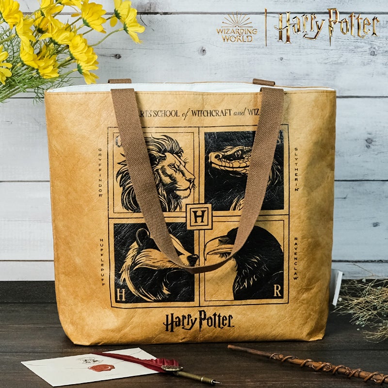 Dupont Paper Tote Bag Warner Genuine Harry Potter Peripheral College Lion Academy Satchel - Image 3