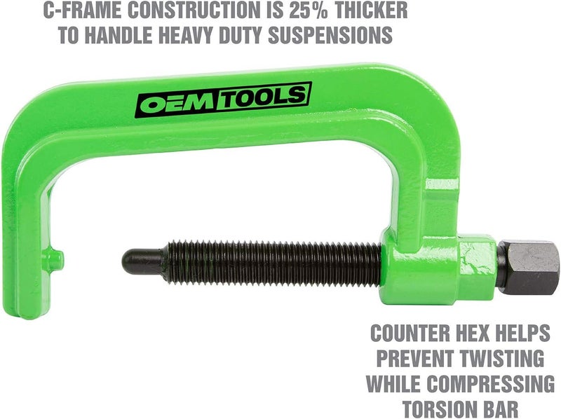 OEMTOOLS 37278 Torsion Bar Tool, Torsion Key Removal and Installation, Fits Heavy Duty Suspensions, E-Coated for Durability - Image 5