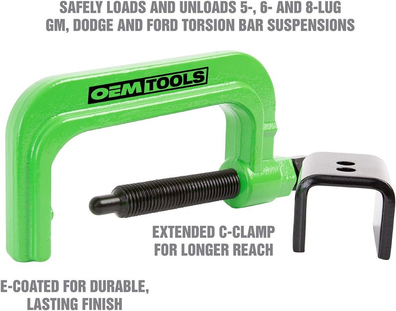 OEMTOOLS 37278 Torsion Bar Tool, Torsion Key Removal and Installation, Fits Heavy Duty Suspensions, E-Coated for Durability - Image 4