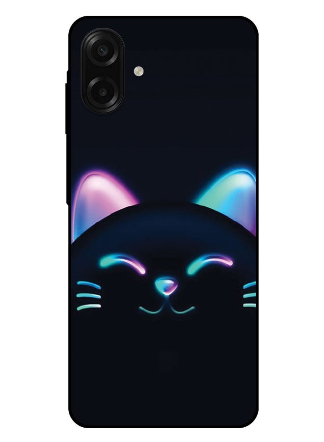EYE CATCH Printed Protective Case Cover For Samsung Galaxy A07 4G -  Black Cat - Image 1