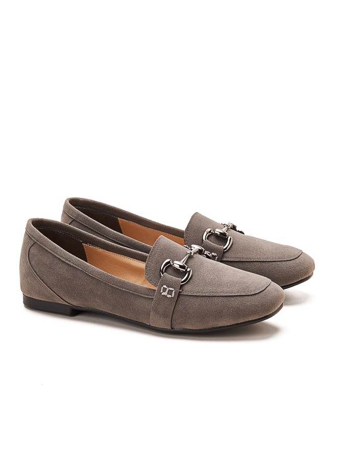 TGS Horsebit Suede Loafers  - Image 1
