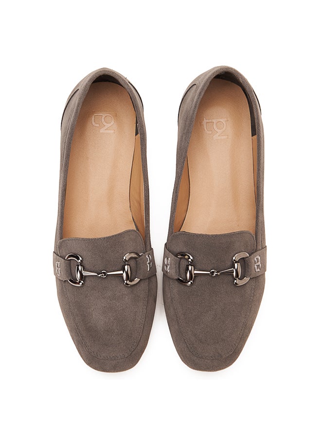 TGS Horsebit Suede Loafers  - Image 4