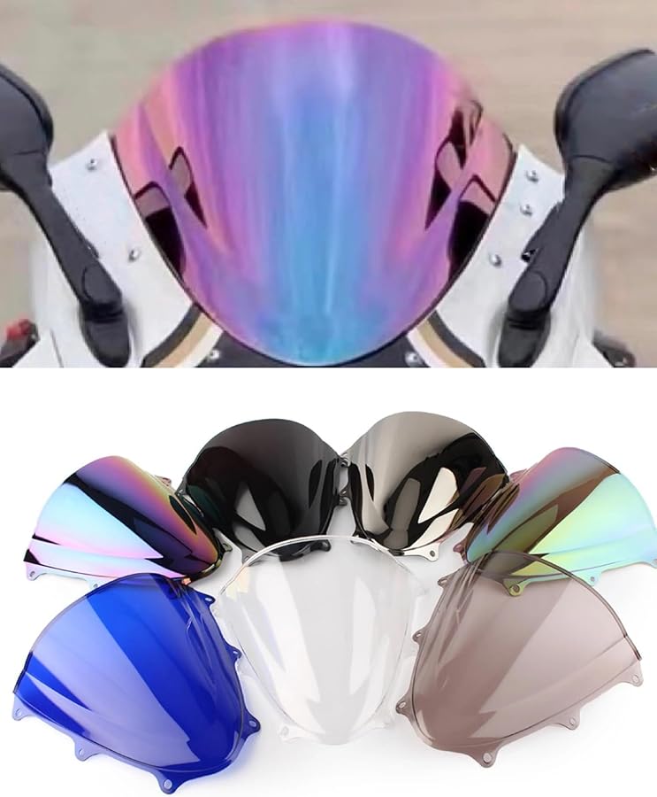درع رياح فقاعة مزدوجة شفاف للدراجة النارية GSXR 600 750 2011 2022 - Image 4