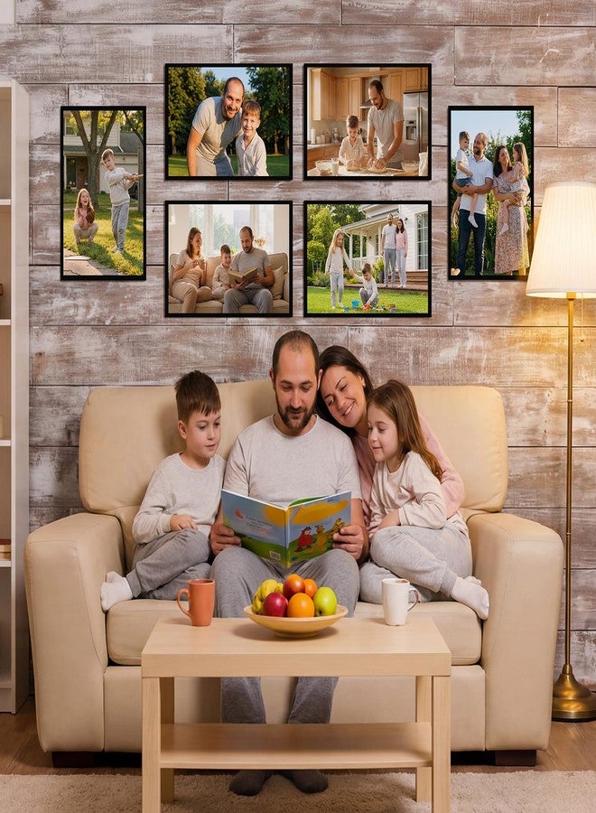 Lavezee 12x18 Poster Frame Black 6 Packs, Lightweight 12 x 18 Picture Frames for Wall Mounting, Display 12 by 18 Pictures, Posters & Art Prints Vertically or Horizontally - Image 5