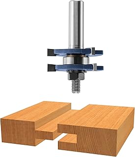 BOSCH 84623M 1-7/8 In. x 1/4 In. Carbide Tipped Tongue and Groove Bit - Image 1