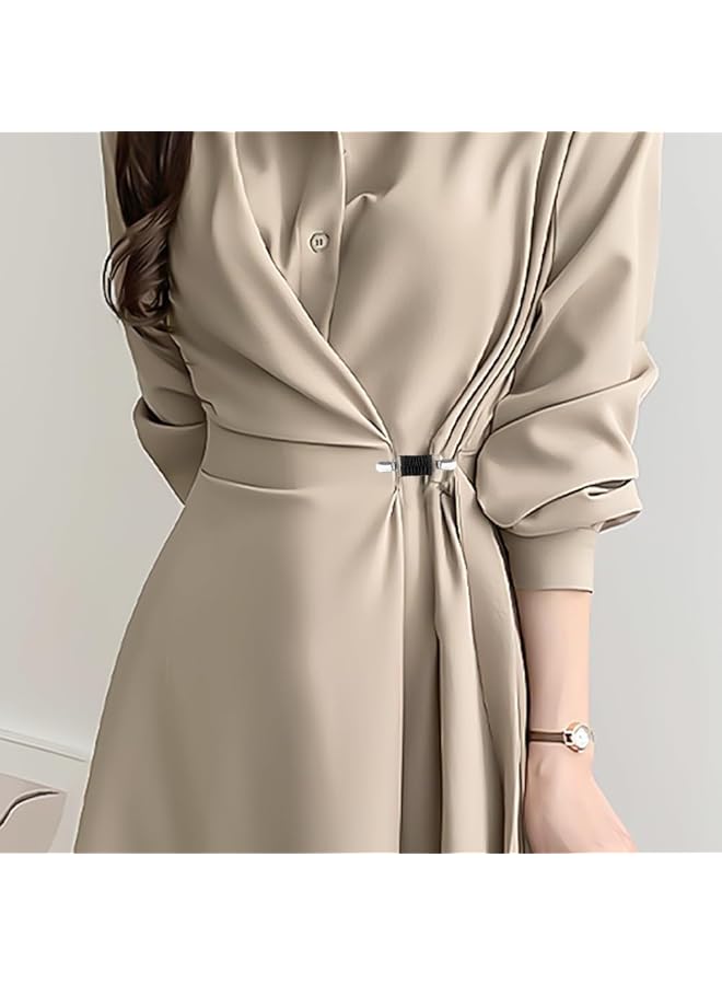 erorex Dress Clips Back Cinch Shirt Clips For Women Clothing Sweater Clips Waist Cincher Clip Scarf Clip Shawl Clips Cardigan Clips Clasps White Grey Black - Image 2