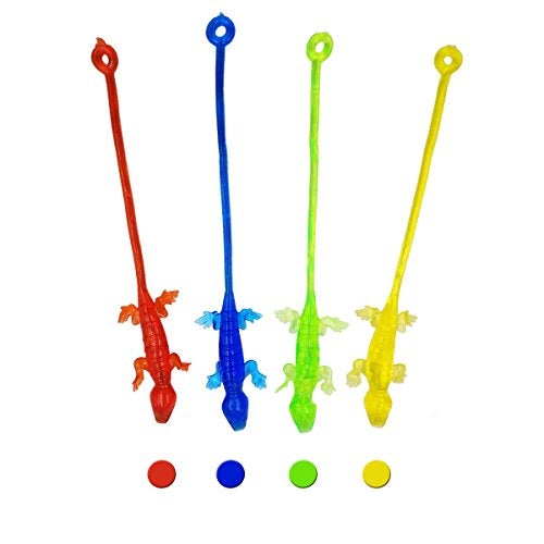 DoDoMagxanadu 14 Pack Assorted Stretchy Sticky Toy Kids’Party Favor Packs, Stretchy Sticky Hand Basket Fillers Novelty Fidget Toy Stocking Stuffers for Boys and Girls - Image 3