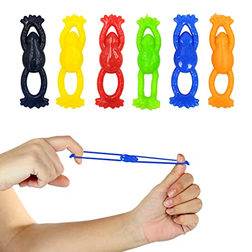 DoDoMagxanadu 14 Pack Assorted Stretchy Sticky Toy Kids’Party Favor Packs, Stretchy Sticky Hand Basket Fillers Novelty Fidget Toy Stocking Stuffers for Boys and Girls - Image 5