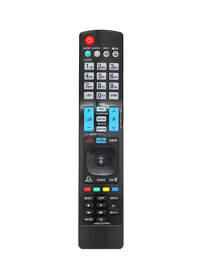Zaboon Universal Remote Control For Television Black