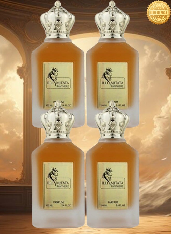 Illi 4 Pieces Mitata Panthere Perfume 100ml EDP - Image 1