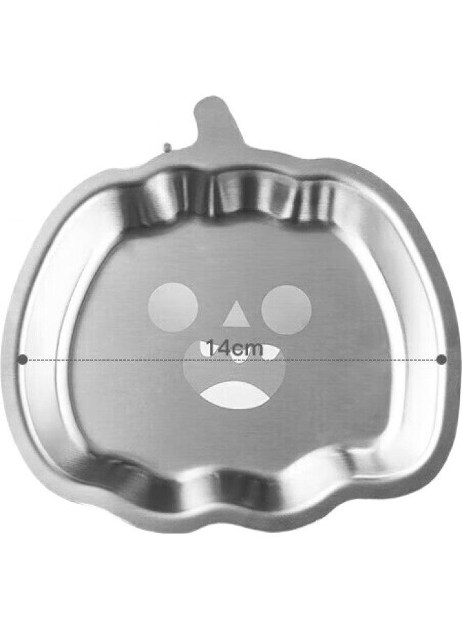 MAX COOK Meichun (Maxcook) 304 Stainless Steel Meal Tray Lunch Box Bowl, Children'S Compartmented Plate Creative Cartoon Design, Pumpkin Style Mcft8816 - Image 2