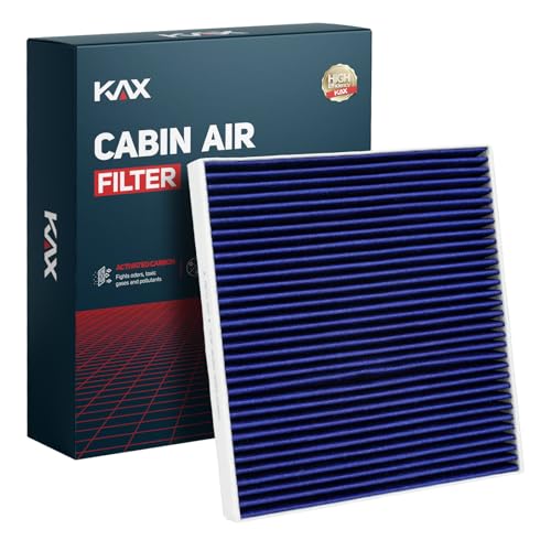 KAX Premium Cabin Air Filter with Dual Active Carbon CF11643 Replacement for Audi Volkswagen Models A3 A3 Quattro Q3 S3 TT Quattro Jetta Golf Tiguan Atlas GTI - Image 1