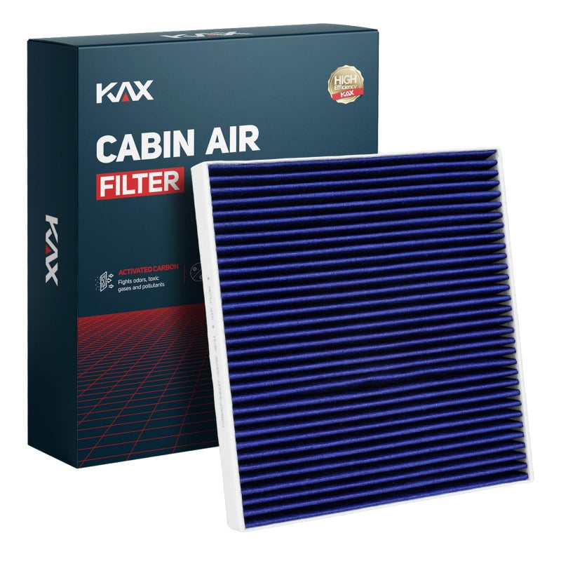 KAX Premium Cabin Air Filter with Dual Active Carbon CF11643 Replacement for Audi Volkswagen Models A3 A3 Quattro Q3 S3 TT Quattro Jetta Golf Tiguan Atlas GTI - Image 2