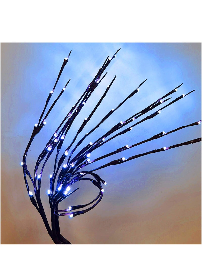 KASTWAVE - 3 Pack Lighted Branches,Led Branch Light Battery Operated Lighted Branches Vase Filler Willow Twig Lighted Branch 30 Inch 20 LED for Home Party Decoration Indoor Outdoor（Cool White） - Image 1