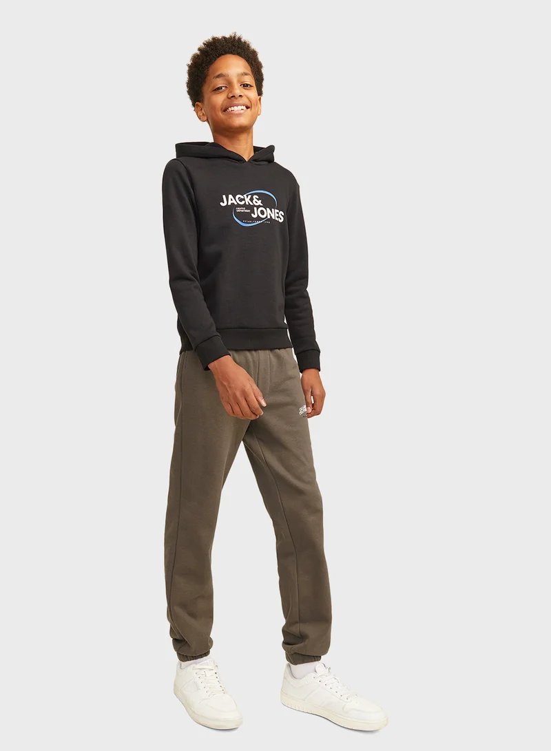 Jack & Jones Junior Youth Drawstring Logo Sweatpants