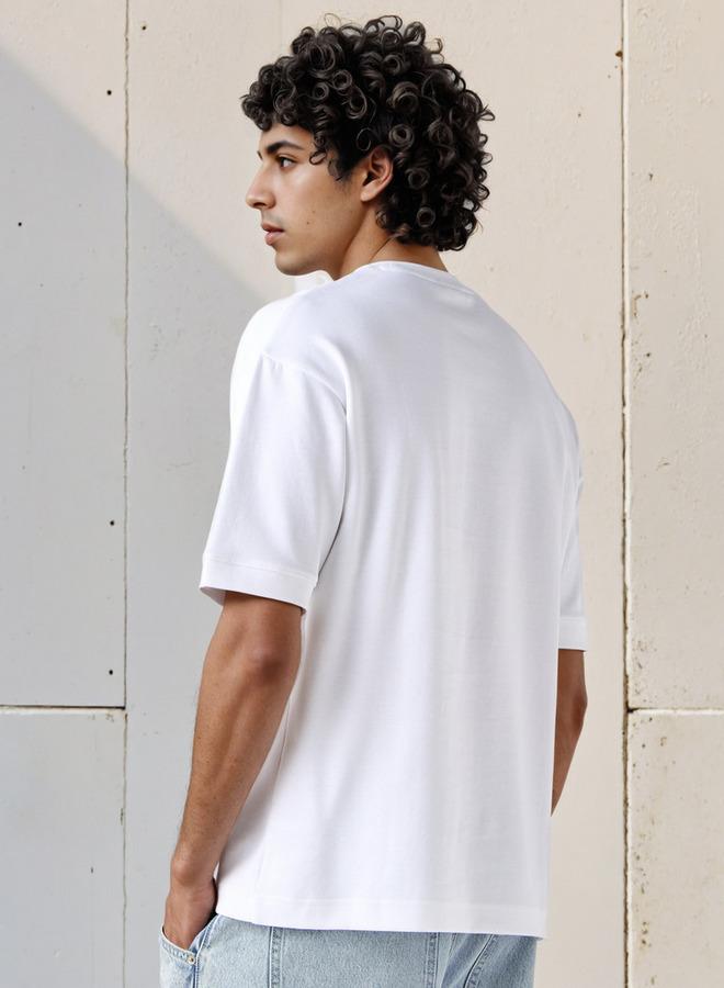 SP Characters Men Relaxed Fit Crew Neck Short Sleeves Squid Game Print T-shirt - Image 3