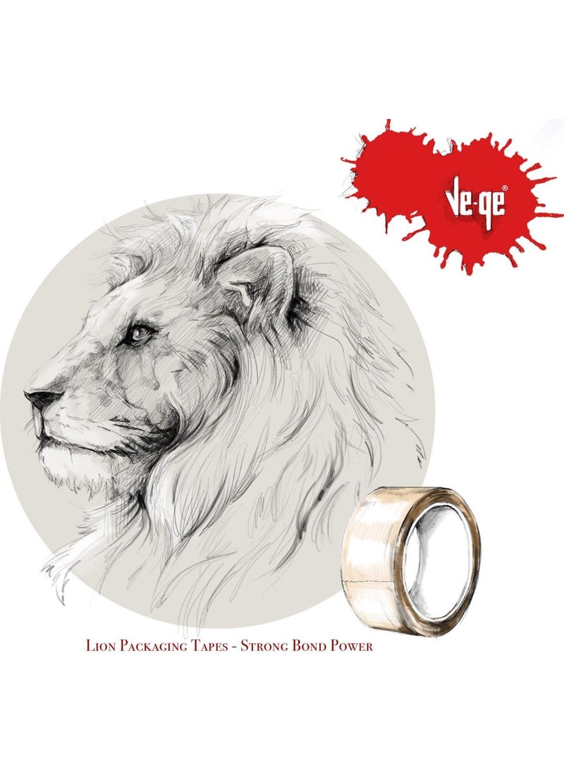 Ve-Ge Vege Lion Duct Tape 45X40 Meters 6 Pieces  - Image 3