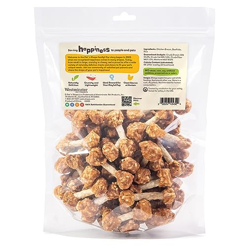 Pet 'n Shape Chik 'N Rice Dumbbells - All Natural Dog Treats, Chicken, 32 oz - Image 2