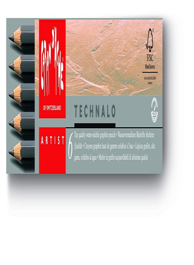 CARAN D'ACHE TECHNALO Water Soluble Grahphite Artist Sketching Pencil Set