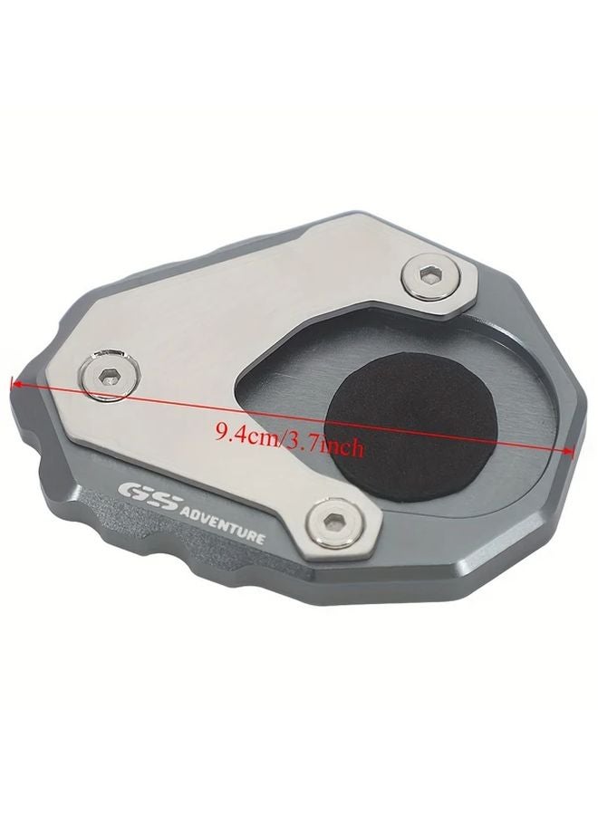 Blue Motorcycle Side Stand Extension Pad For BMW R1250GS R1200GS ADV Rallye LC Anti Slip Base Footrest - Image 2