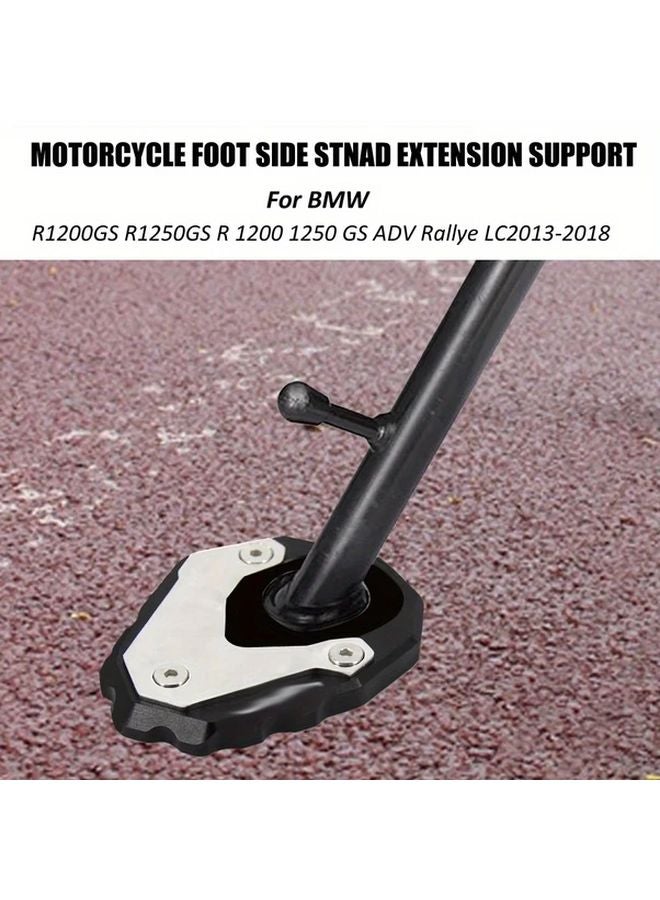 Blue Motorcycle Side Stand Extension Pad For BMW R1250GS R1200GS ADV Rallye LC Anti Slip Base Footrest - Image 3