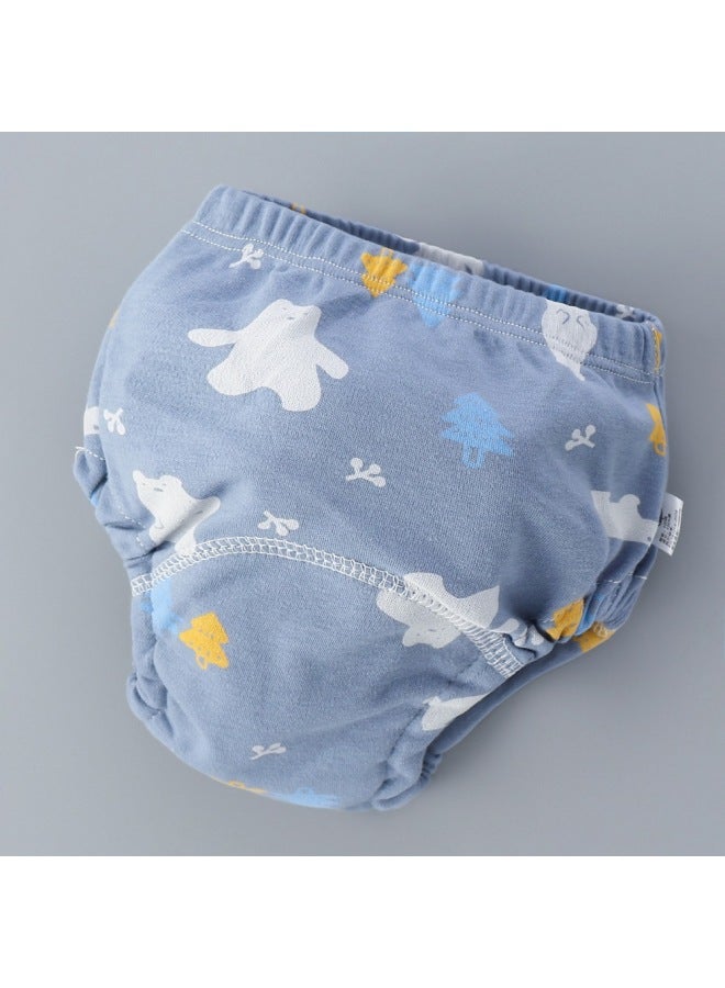Baby Training Pants Washable 6-layer Gauze Diaper Bag Learning Pants Baby Cloth Diaper Pants Breathable Diaper Pants Spring And Summer - Image 1