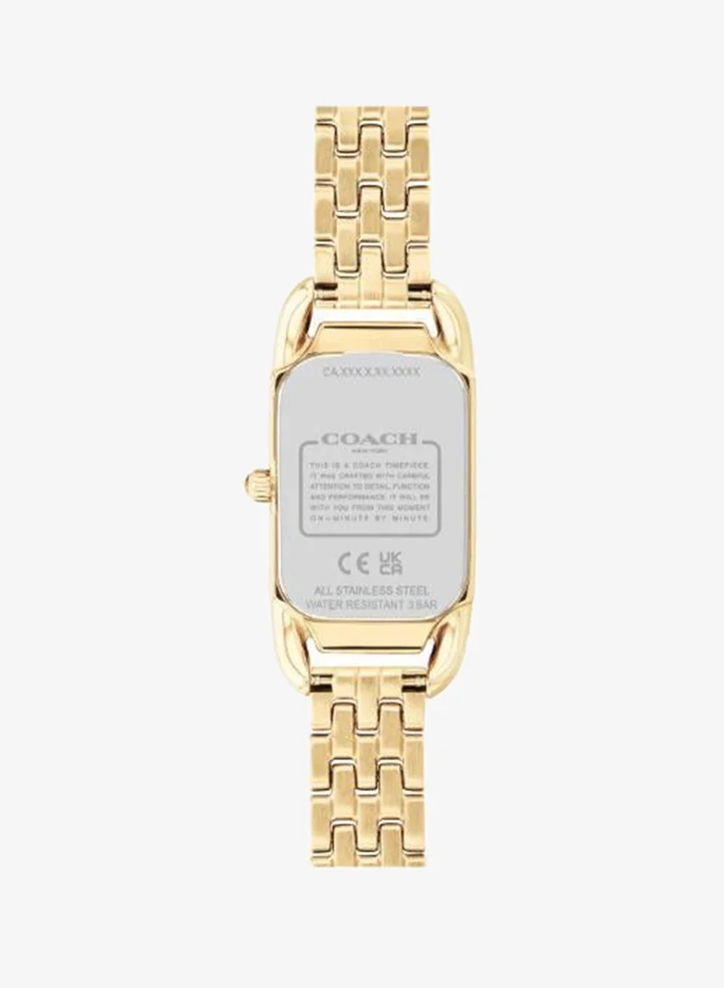 COACH Analogue Watch with Steel Bracelet