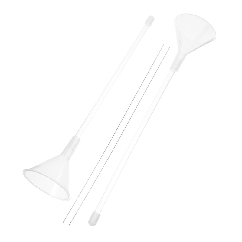 2 Sets Jewelry Making Kit with Beading Needles Funnel for Necklace Bracelet Crafting Beginners - Image 2