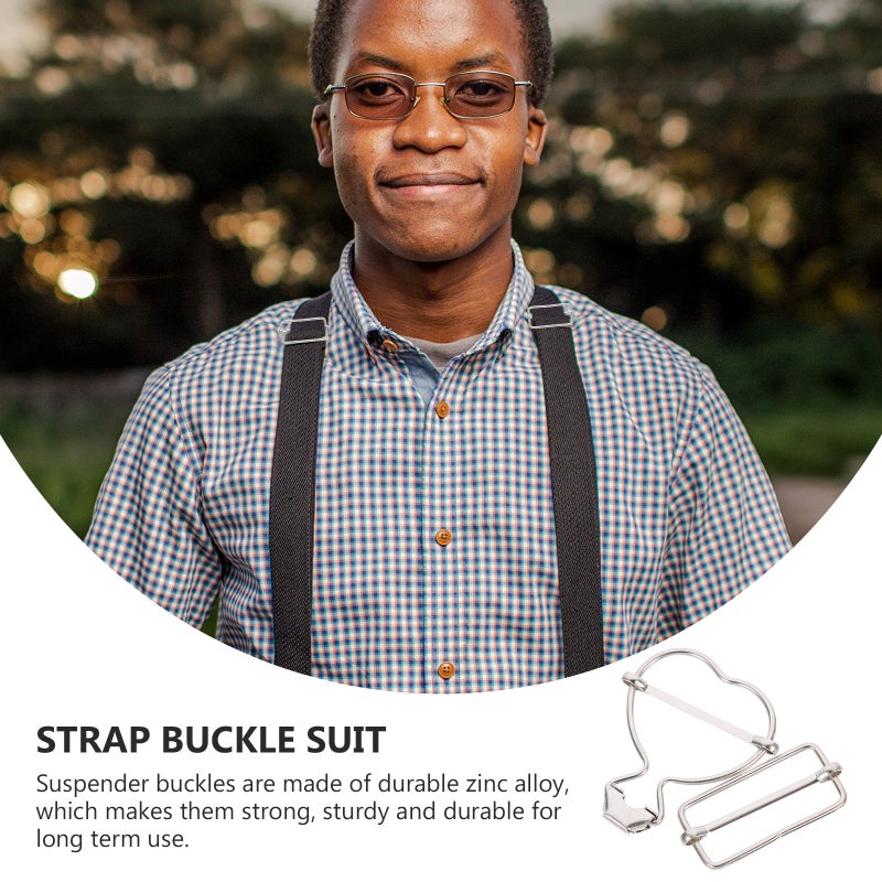 10Pcs Daily Use Clothes Buckles Clothes Overall Buckles Replaceable Suspender Buckles - Image 5